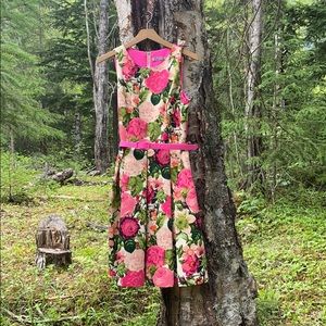 Eliza J Fit and Flare Dress